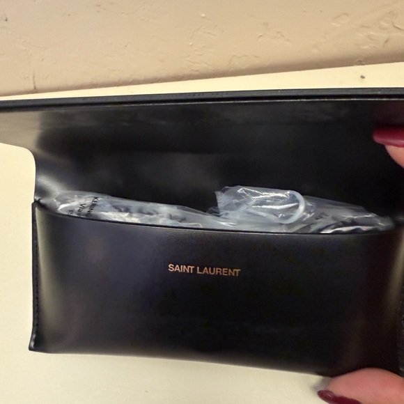 Brand New Saint Laurent 54MM Cat Eye Sunglasses Havana - Made in Italy - Picture 7 of 11